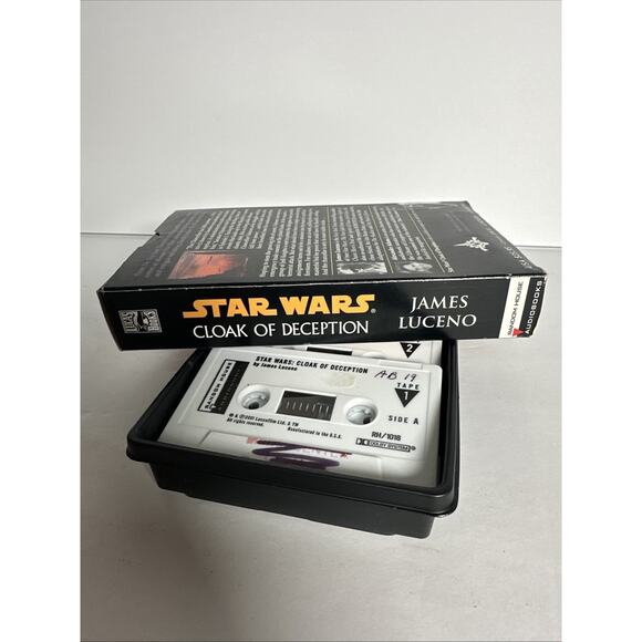 Star Wars Ser.: Cloak of Deception by James Luceno (2001, Audio Cassette,... - Picture 7 of 8